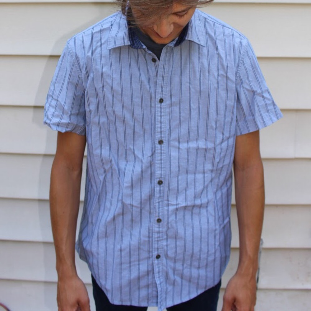 Calvin Klein Casual T-shirt Button Down